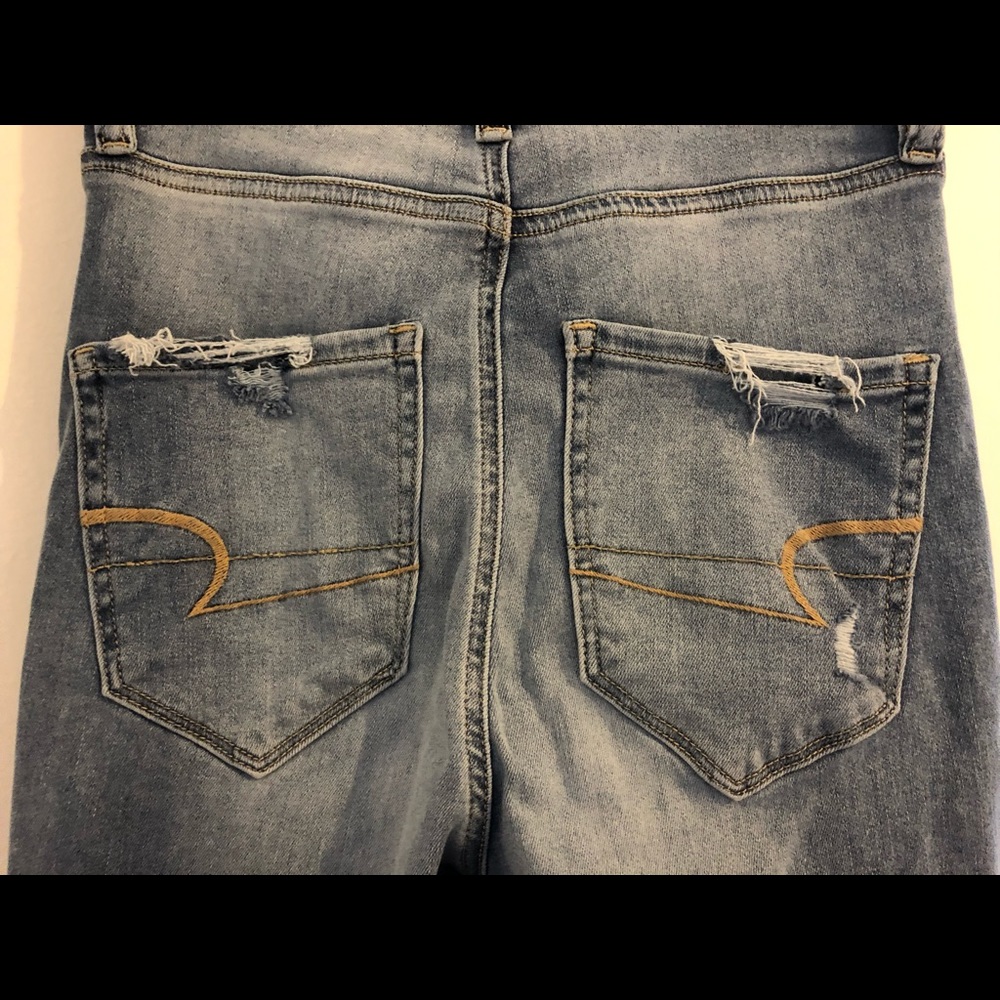 American Eagle curvy highest rise jeggings